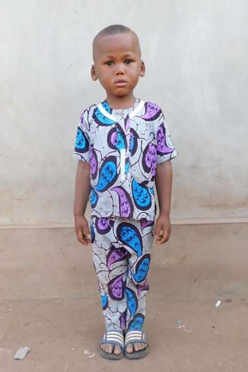 An unsponsored boy named Gros from Togo who lives in an AIDS-affected area, is vulnerable to exploitation and has waited 256 days for a sponsor.