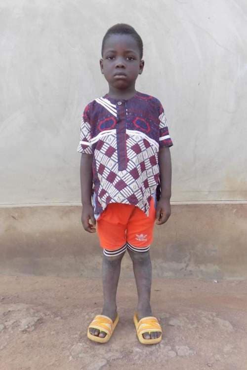 An unsponsored boy named Richard from Togo who lives in an AIDS-affected area, is vulnerable to exploitation and has waited 256 days for a sponsor.
