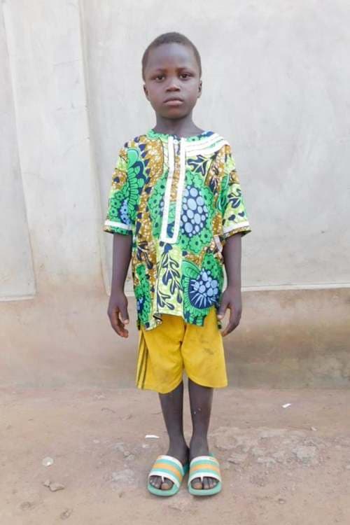 An unsponsored boy named Georges from Togo who lives in an AIDS-affected area, is vulnerable to exploitation and has waited 256 days for a sponsor.