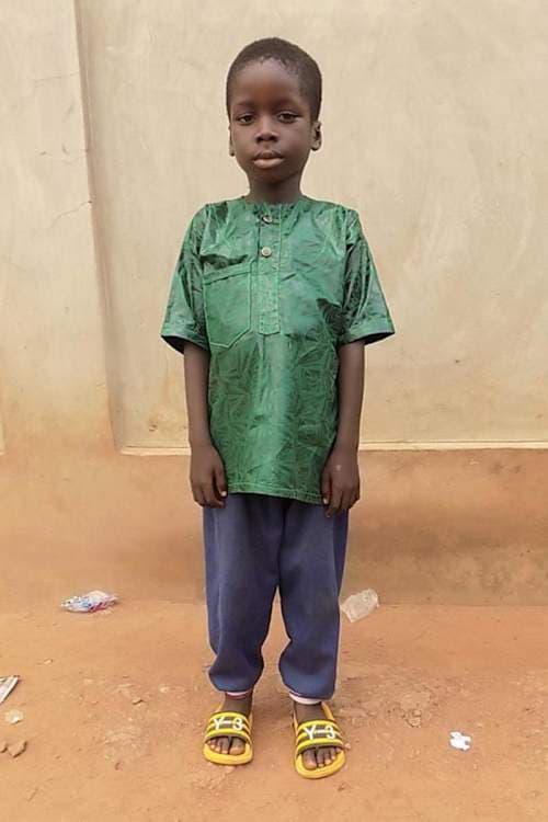 An unsponsored boy named Yao from Togo who lives in an AIDS-affected area, is vulnerable to exploitation and has waited 256 days for a sponsor.