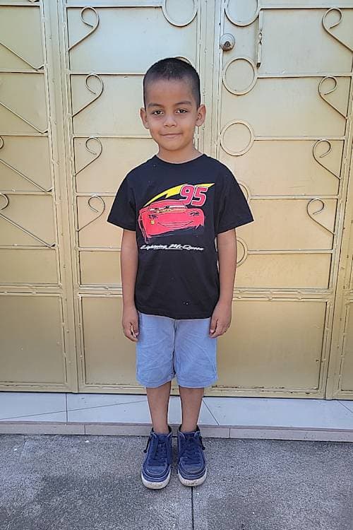 An unsponsored boy named Neymar from El Salvador who has waited 571 days for a sponsor.