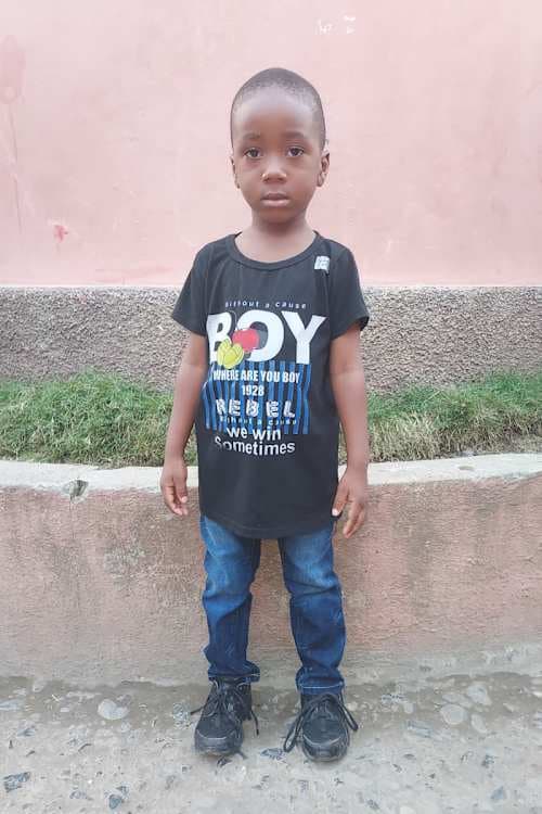 An unsponsored boy named Omriz from Haiti who is vulnerable to exploitation and has waited 468 days for a sponsor.
