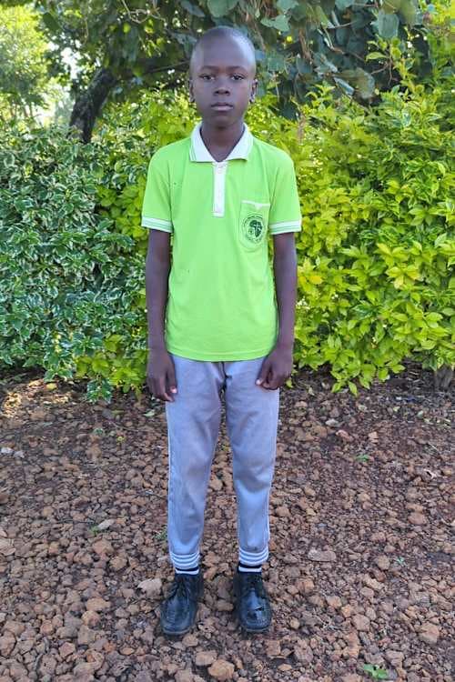 An unsponsored boy named Goodluck from Tanzania who lives in an AIDS-affected area, is vulnerable to exploitation and has waited 579 days for a sponsor.