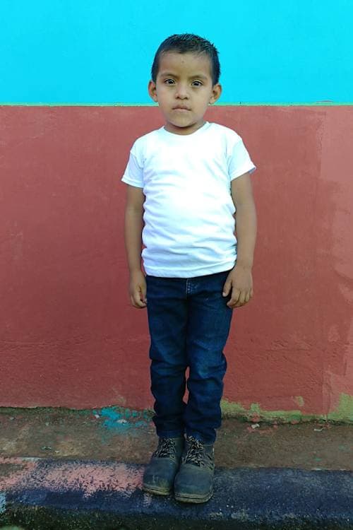 An unsponsored boy named Elian from Guatemala who has waited 541 days for a sponsor.