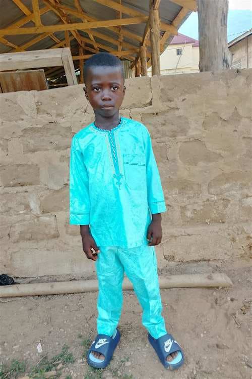 An unsponsored boy named Moussoubao from Togo who lives in an AIDS-affected area, is vulnerable to exploitation and has waited 555 days for a sponsor.