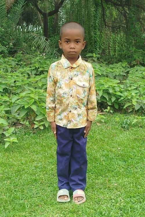 An unsponsored boy named Evan from Bangladesh who is vulnerable to exploitation and has waited 507 days for a sponsor.