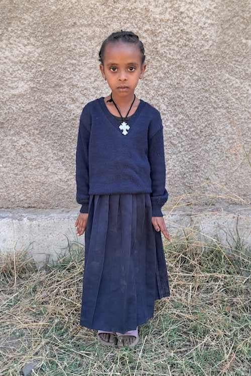 An unsponsored girl named Sena from Ethiopia who lives in an AIDS-affected area, is vulnerable to exploitation and has waited 470 days for a sponsor.