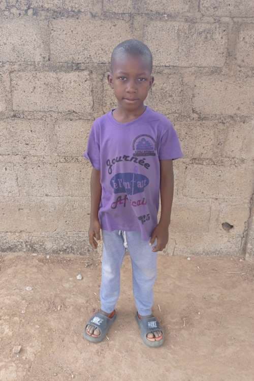 An unsponsored boy named Gani from Burkina Faso who lives in an AIDS-affected area, is vulnerable to exploitation and has waited 465 days for a sponsor.