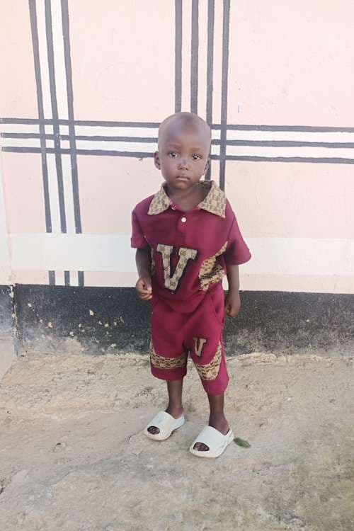 An unsponsored boy named Tapi from Kenya who lives in an AIDS-affected area and has waited 673 days for a sponsor.