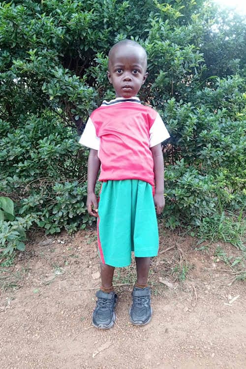An unsponsored boy named Bricken from Uganda who lives in an AIDS-affected area, is vulnerable to exploitation and has waited 484 days for a sponsor.