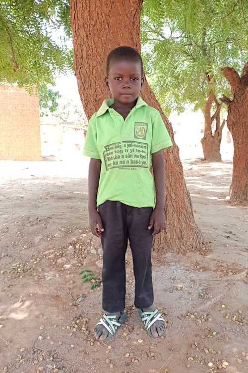 An unsponsored boy named Wendpenga from Burkina Faso who lives in an AIDS-affected area, is vulnerable to exploitation and has waited 619 days for a sponsor.