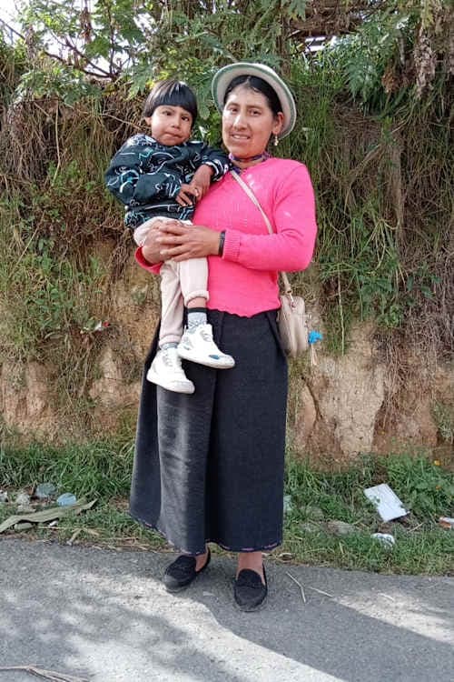 An unsponsored boy named Miler from Ecuador who has waited 585 days for a sponsor.