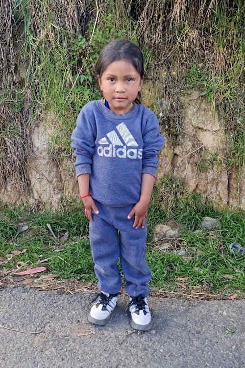 An unsponsored boy named Alex from Ecuador who has waited 584 days for a sponsor.