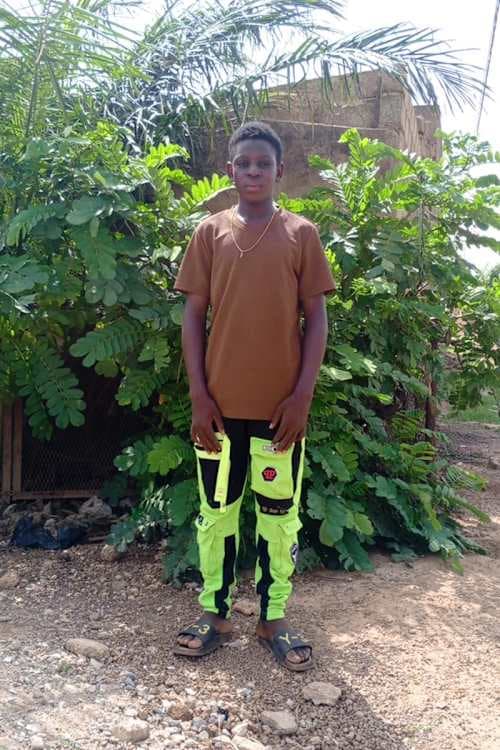 An unsponsored boy named Elisee from Burkina Faso who lives in an AIDS-affected area, is vulnerable to exploitation and has waited 730 days for a sponsor.