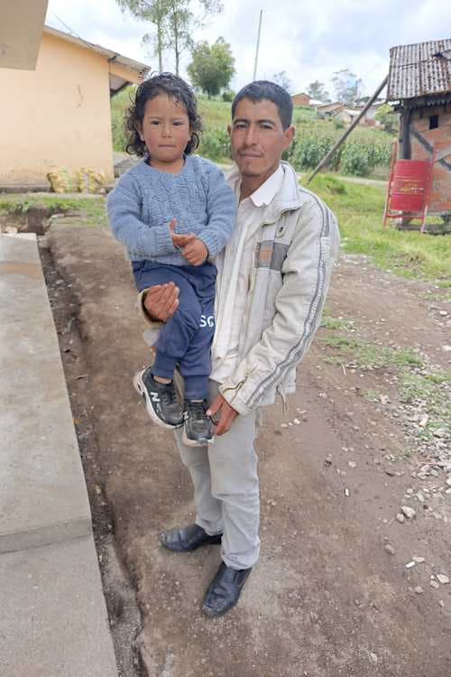 An unsponsored boy named Alexander from Ecuador who has waited 583 days for a sponsor.