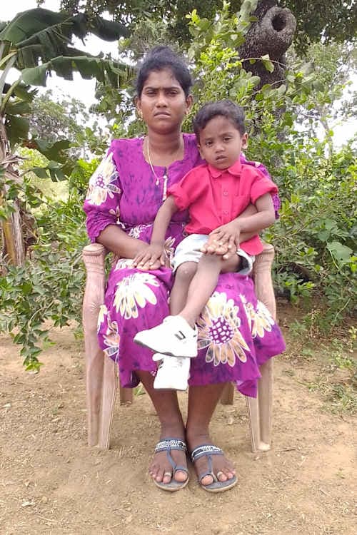 An unsponsored boy named Athith from Sri Lanka who has waited 597 days for a sponsor.