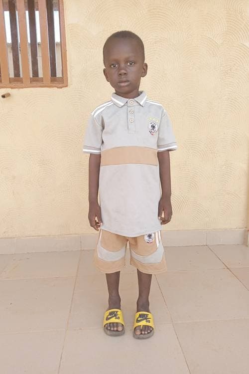 An unsponsored boy named Romaric from Burkina Faso who lives in an AIDS-affected area, is vulnerable to exploitation and has waited 636 days for a sponsor.