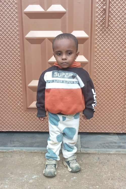 An unsponsored boy named Biruk from Ethiopia who lives in an AIDS-affected area, is vulnerable to exploitation and has waited 637 days for a sponsor.