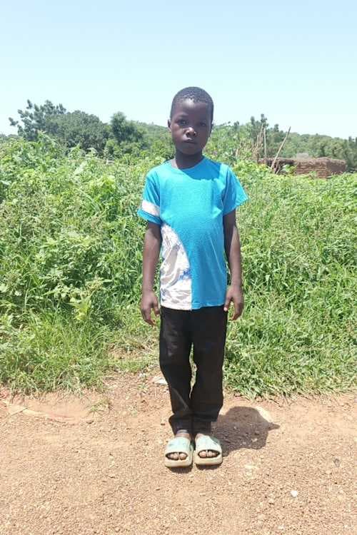An unsponsored boy named Christian from Burkina Faso who lives in an AIDS-affected area, is vulnerable to exploitation and has waited 552 days for a sponsor.