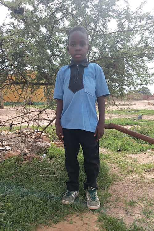 An unsponsored boy named Dieudonne from Burkina Faso who lives in an AIDS-affected area, is vulnerable to exploitation and has waited 560 days for a sponsor.
