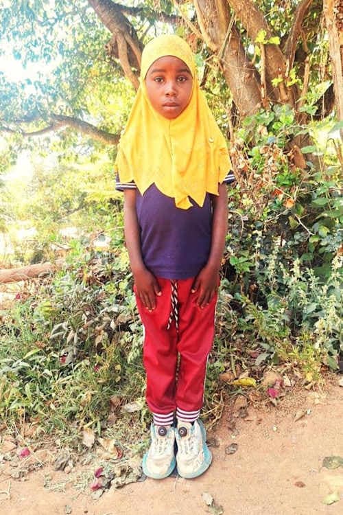 An unsponsored girl named Suhailati from Tanzania who lives in an AIDS-affected area, is vulnerable to exploitation and has waited 549 days for a sponsor.