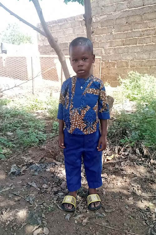 An unsponsored boy named Hyacinthe from Burkina Faso who lives in an AIDS-affected area, is vulnerable to exploitation and has waited 564 days for a sponsor.
