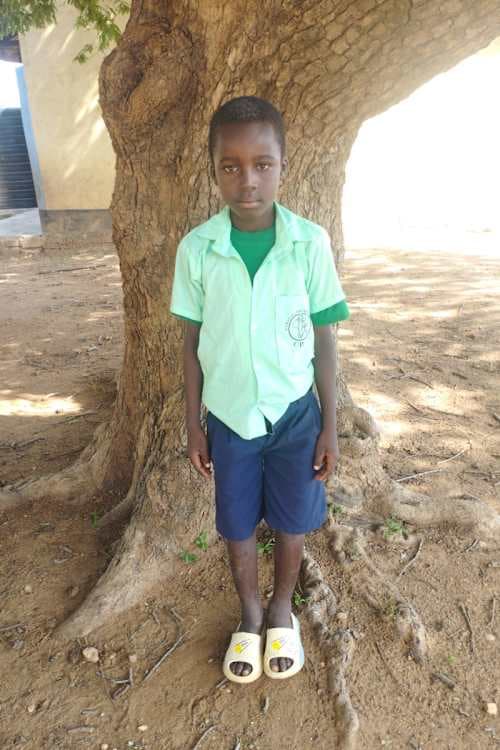 An unsponsored boy named Isaiah from Kenya who lives in an AIDS-affected area and has waited 565 days for a sponsor.