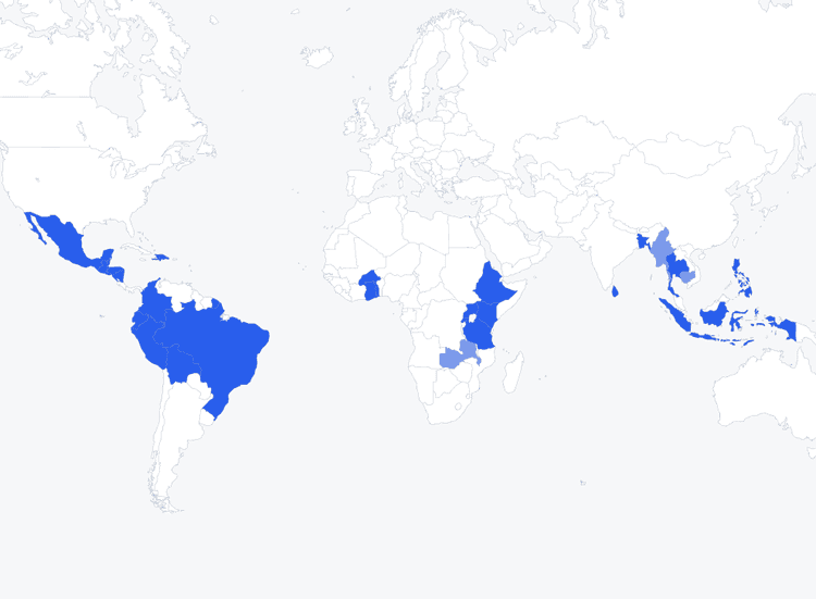 Compassion International Countries Served