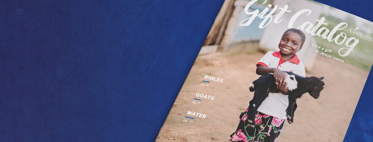 Shop Compassion's Charitable Gift Catalog